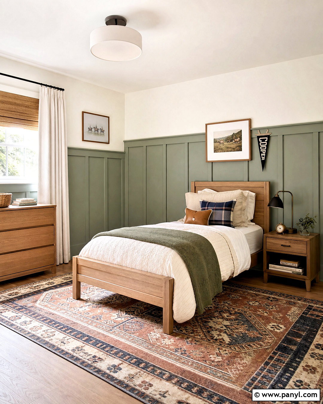 Board And Batten Kids Room Accent Wall - 20 accent wall kids room ideas