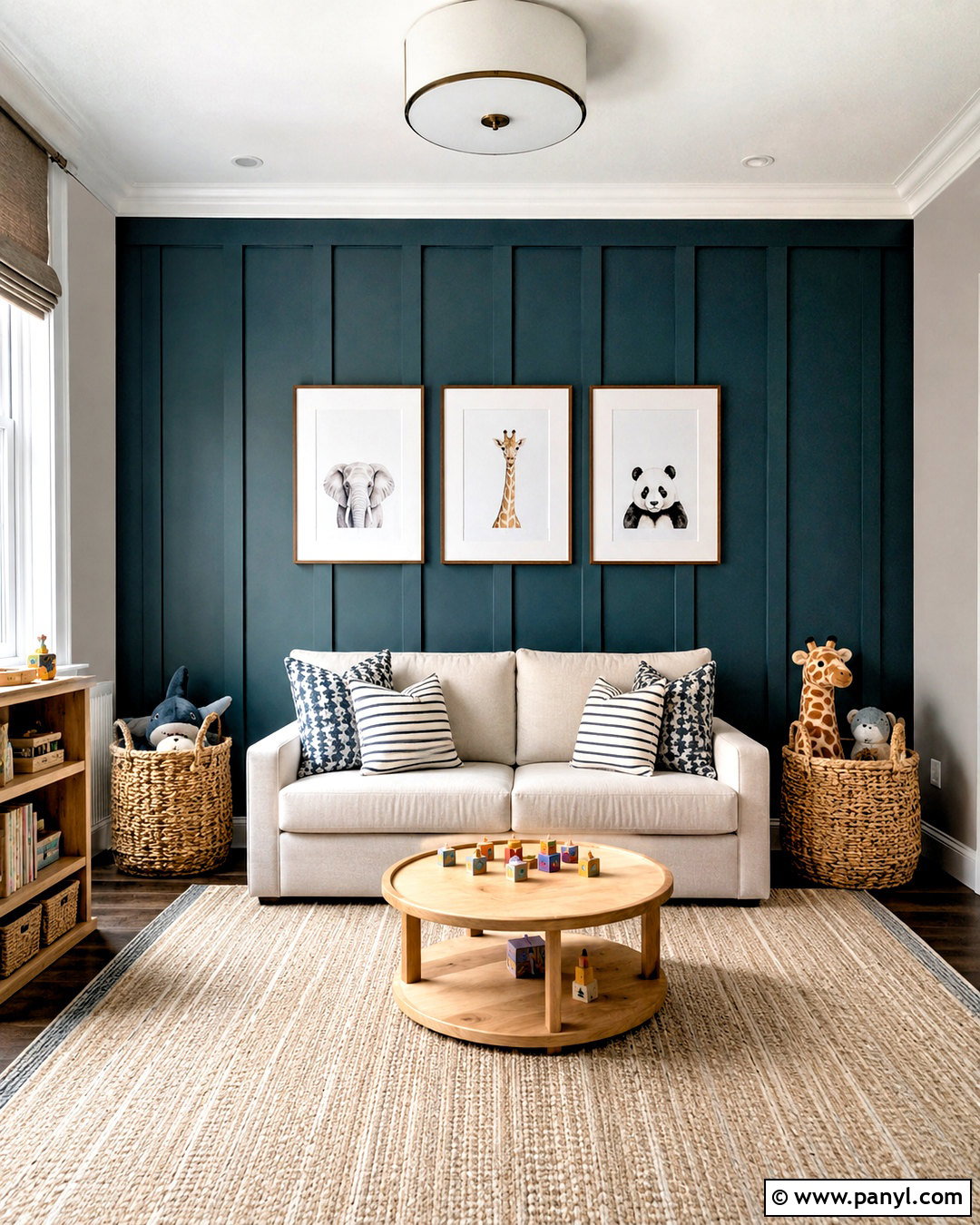 Board And Batten Playroom Accent Wall - 20 playroom accent wall ideas