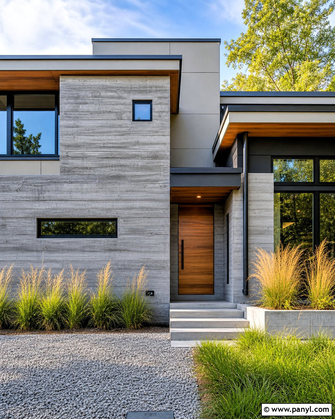 Board Formed Concrete Exterior Wall - 20 exterior wall texture patterns