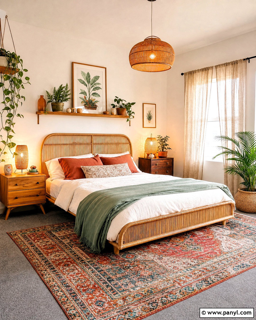 Boho Bedroom With Grey Carpet - 20 bedroom ideas grey carpet ideas