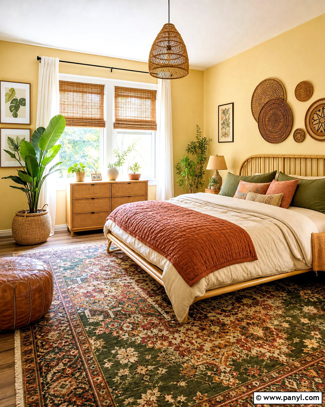 Boho Bedroom With Pale Yellow Walls - 20 pale yellow bedroom walls
