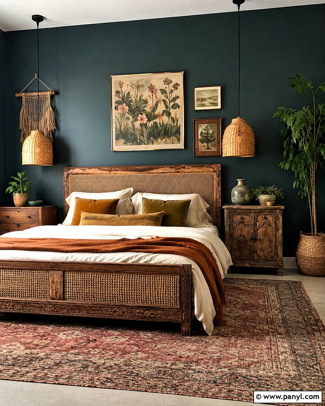20 Dark Wall Bedroom Ideas for a Calm, Cocooning Retreat