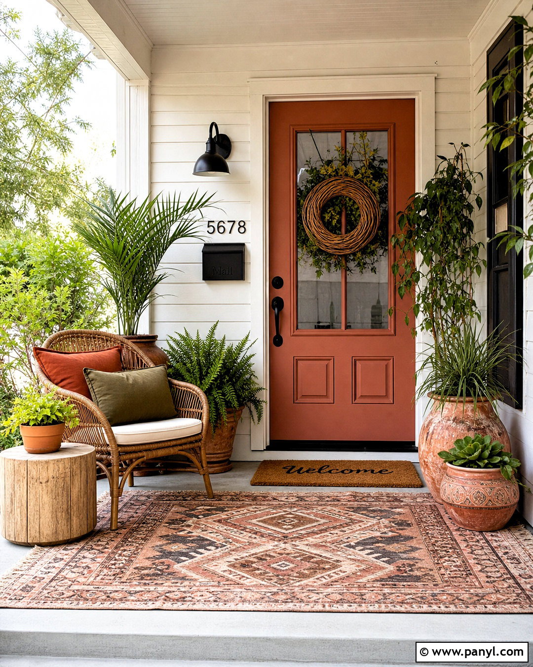 Boho Front Porch Decor - 20 front porch decorating ideas