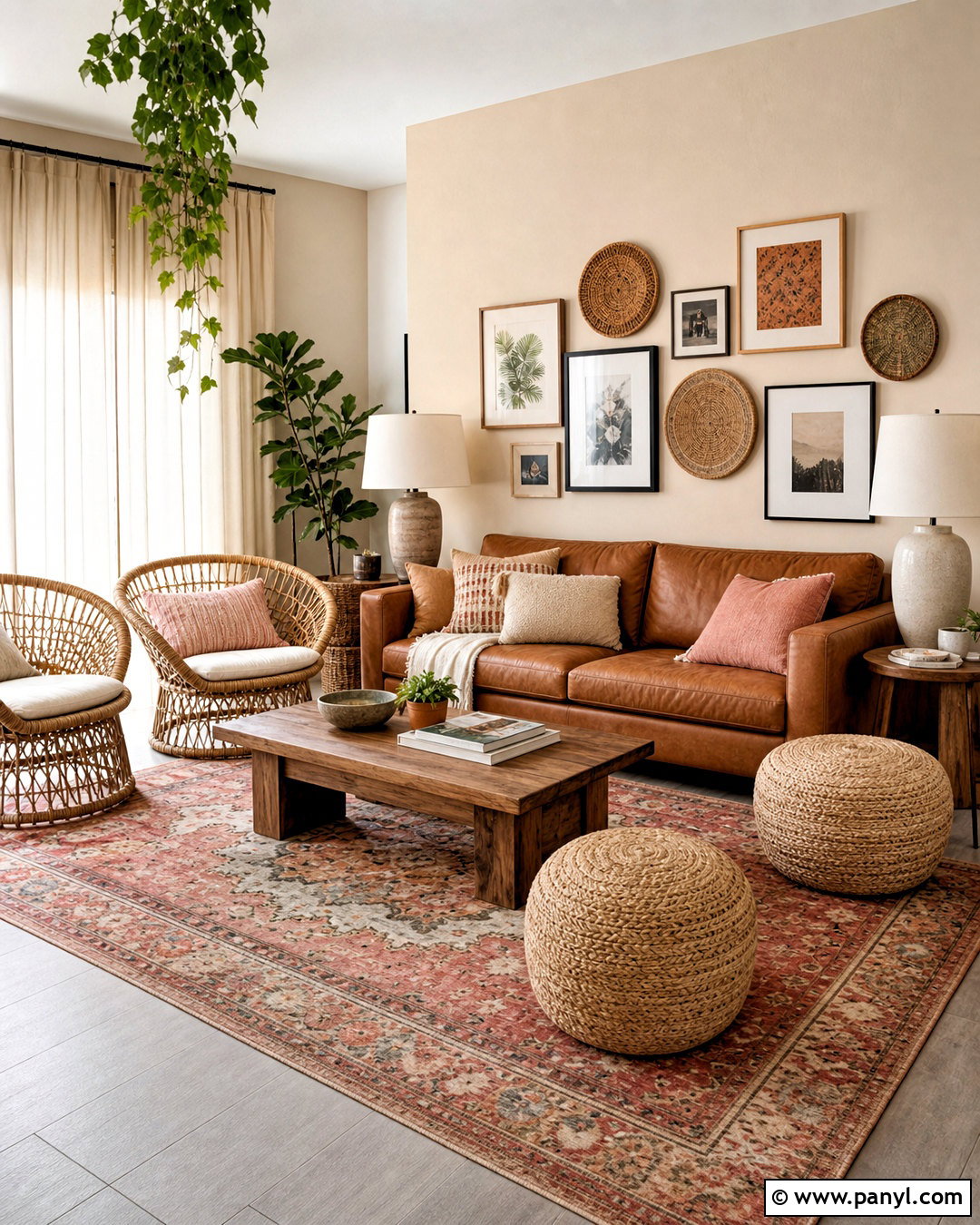 Boho Light Gray Floor Living Room - 20 light gray floors living room ideas