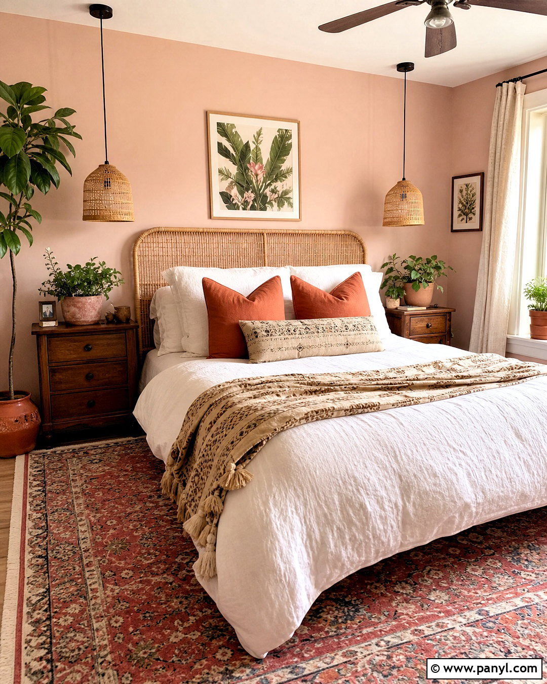 Boho Light Pink Bedroom Walls - 20 light pink bedroom walls