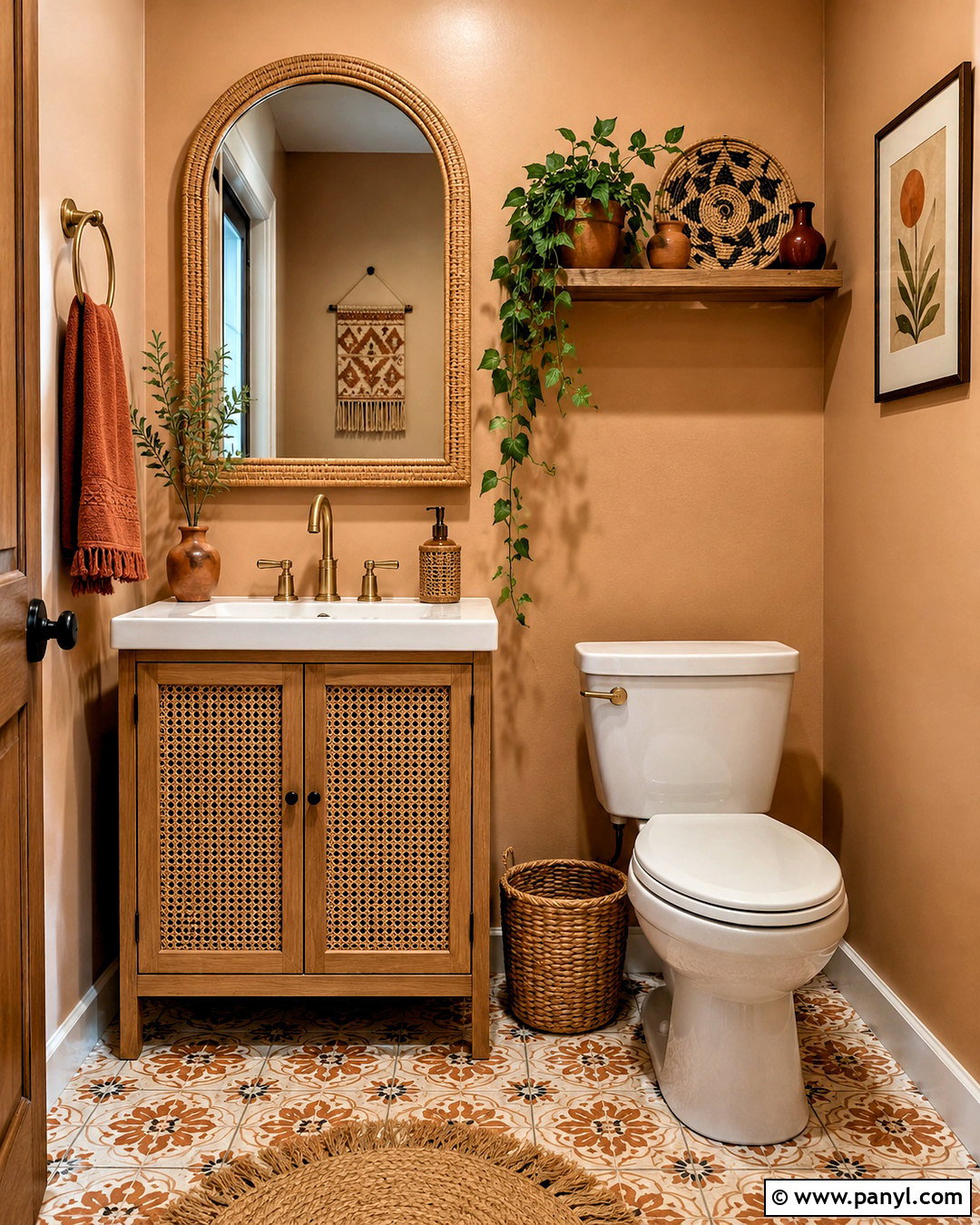 Boho Little Toilet - 20 little toilet ideas