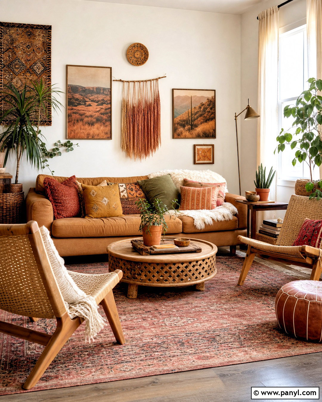 Boho Living Room - 20 living room designs
