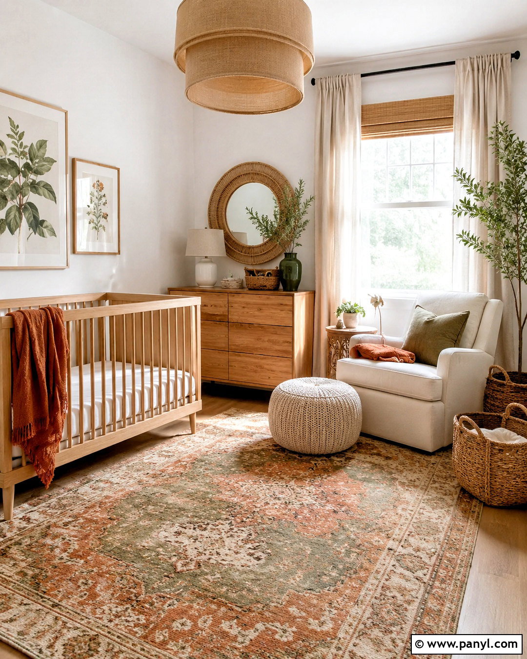 Boho Nursery Room - 20 nursery room design ideas