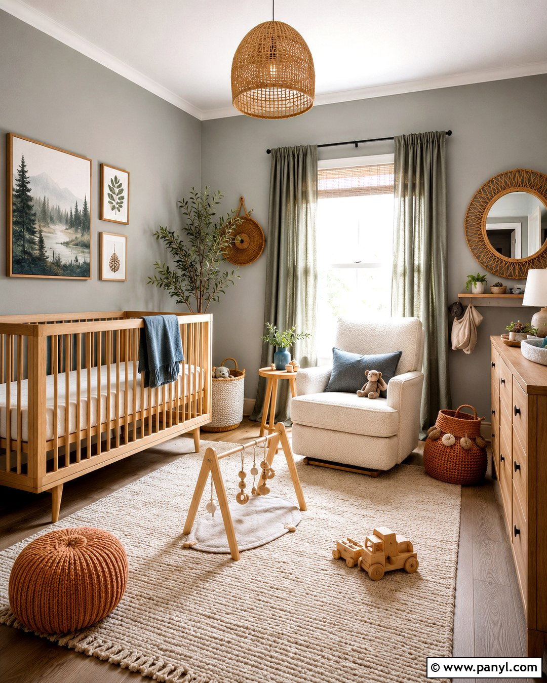 Boho Nursery With Grey Walls - 20 Boho With Grey Walls