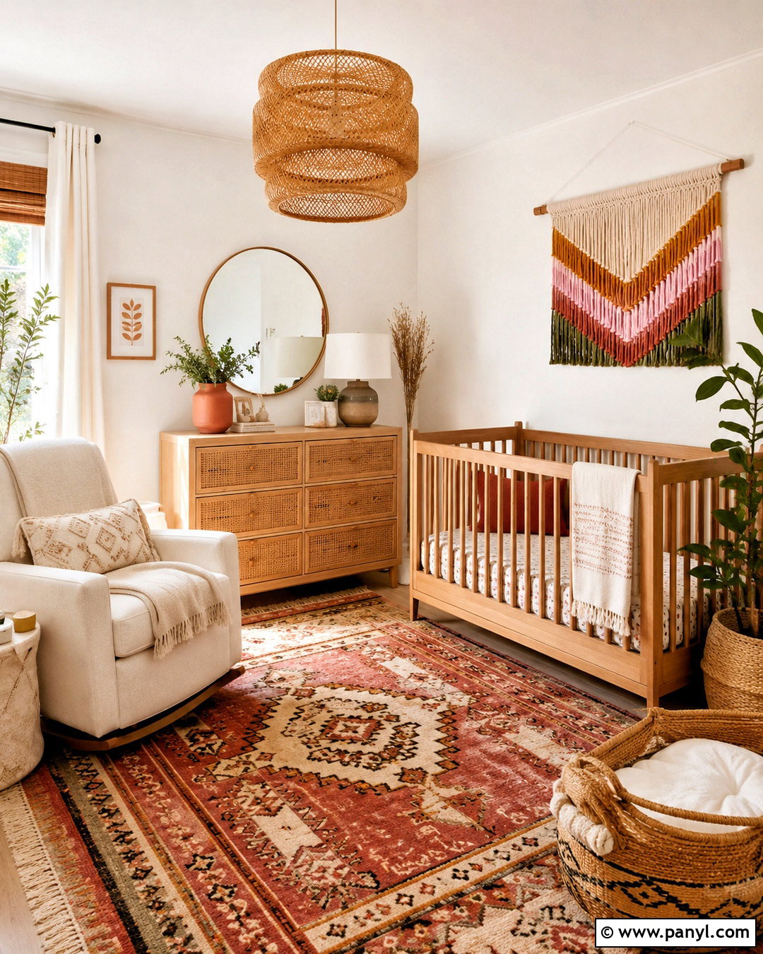 Boho Nursery - 20 nursery design ideas
