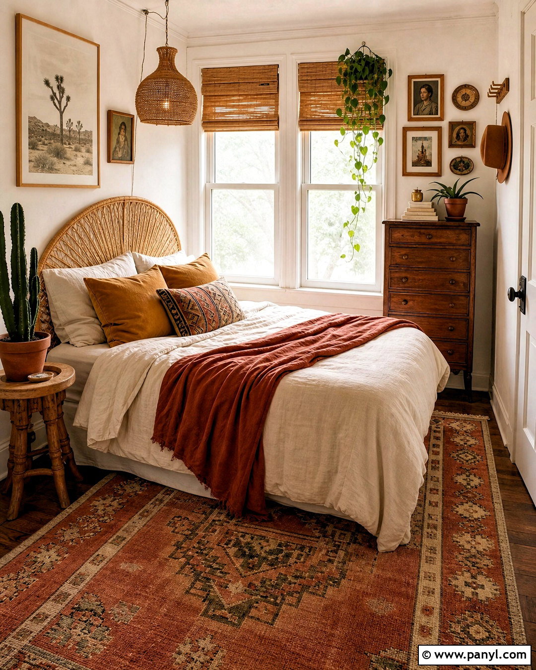 Boho Small Bedroom - 20 small bedroom ideas