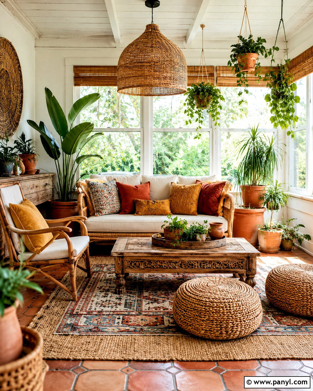 Boho Sunroom Decor - 20 cozy sunroom decorating ideas