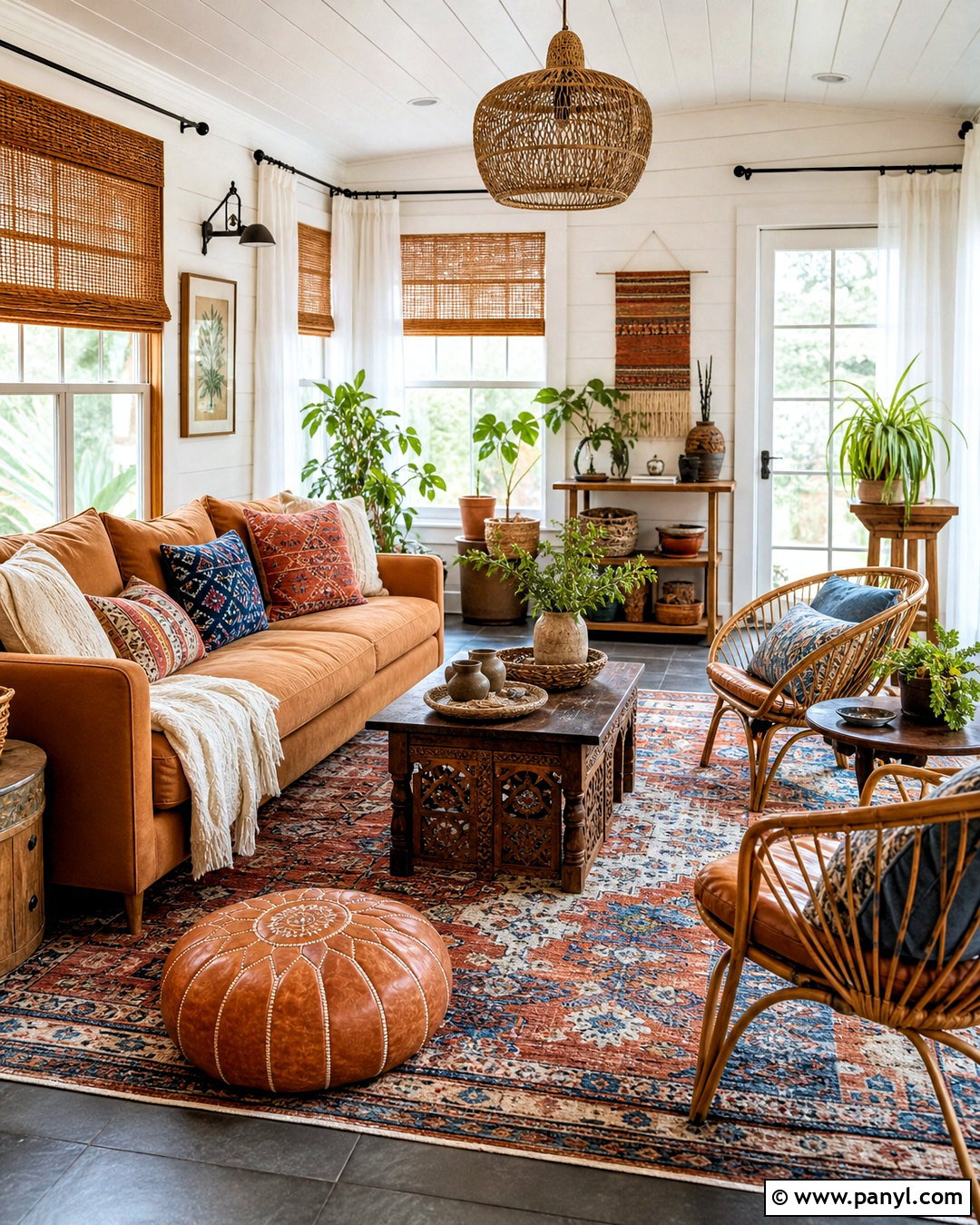 Boho Sunroom Interior - 20 sunroom interior design ideas