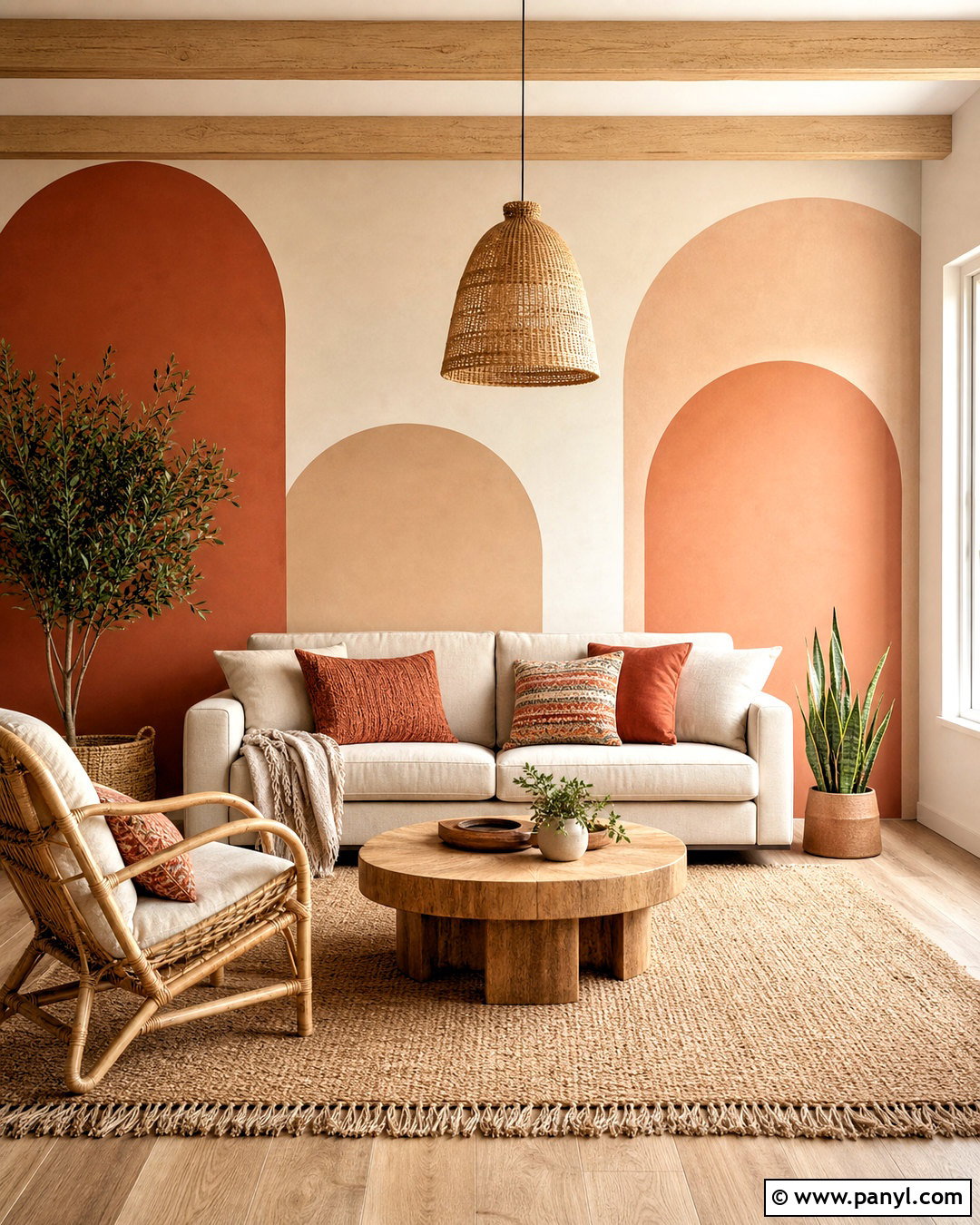 Boho Wall Line Design - 20 wall line design ideas