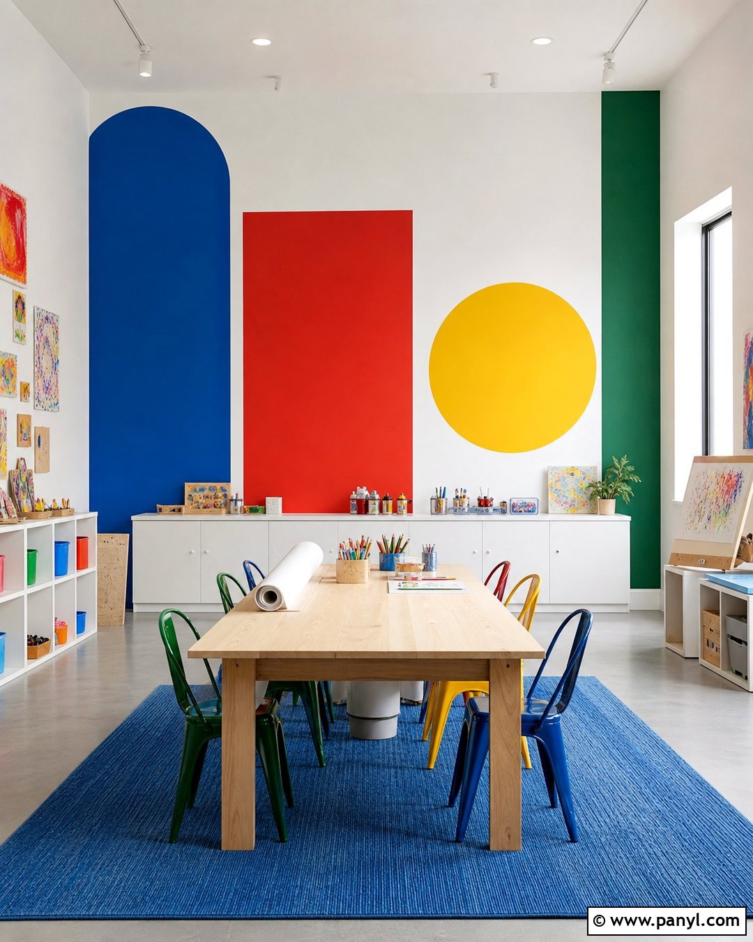 20 Color Block Wall Playroom Ideas Kids Will Absolutely Love