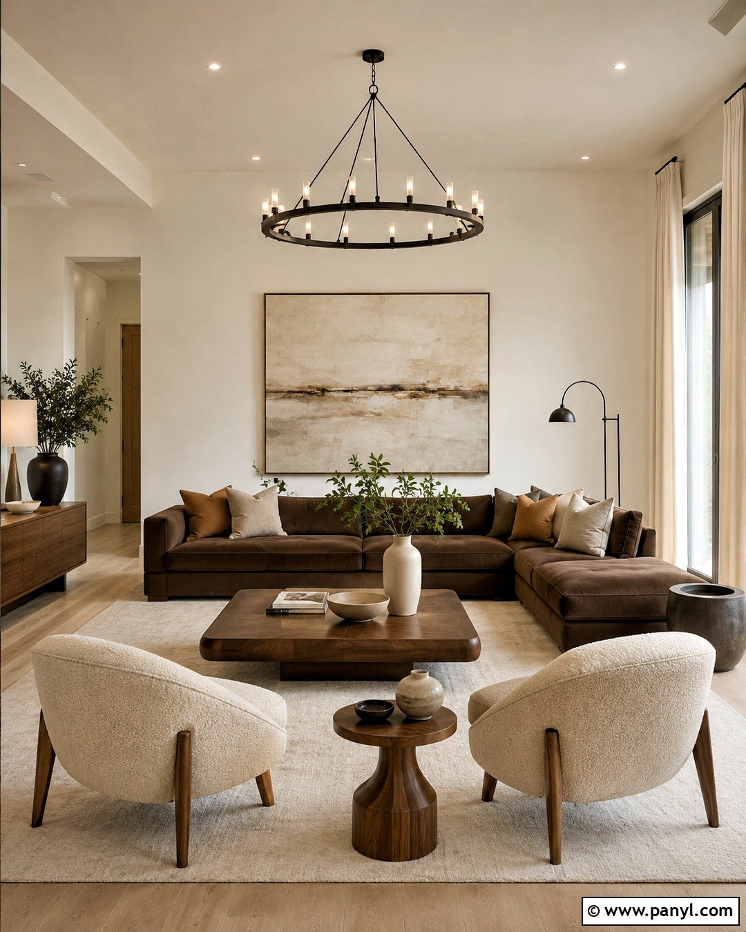 Bone White and Cocoa Brown Color Palette - 20 clean color palette ideas