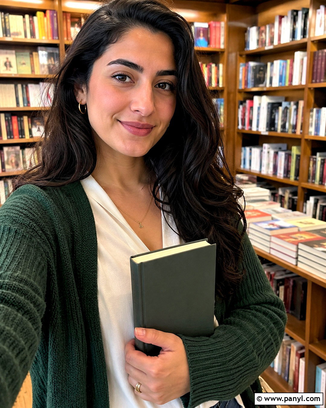 Bookstore Selfie - 20 pretty selfies