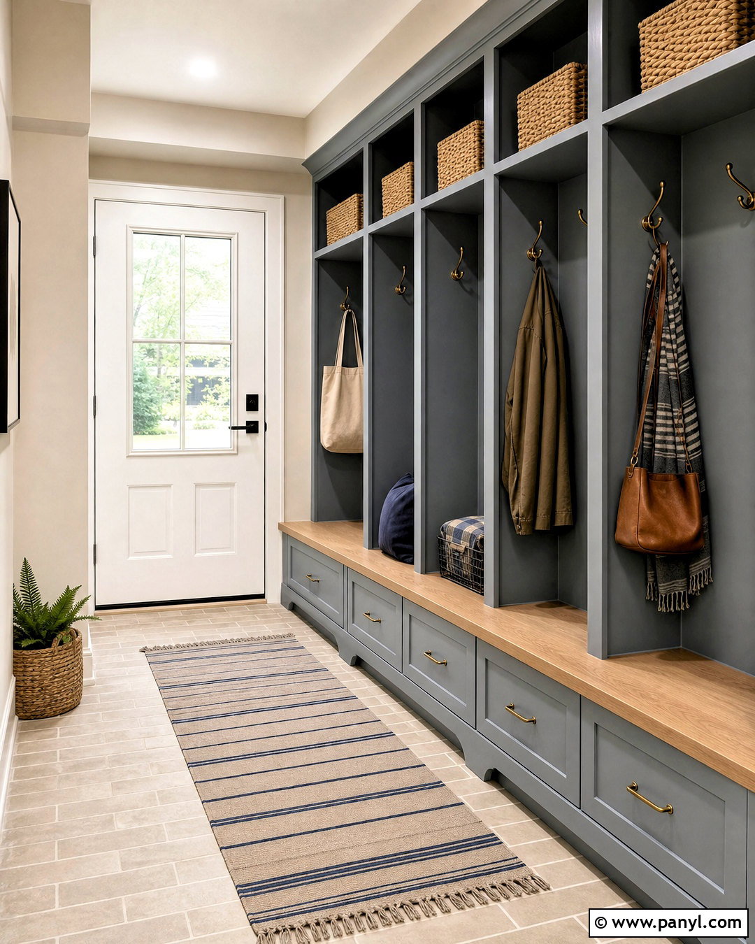 Boothbay Gray Mudroom Cabinets - 20 boothbay gray benjamin moore ideas