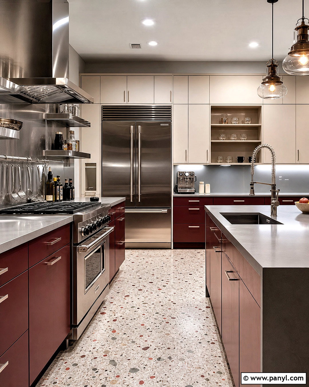Bordeaux Kitchen With Stainless Steel - 20 bordeaux kitchen ideas