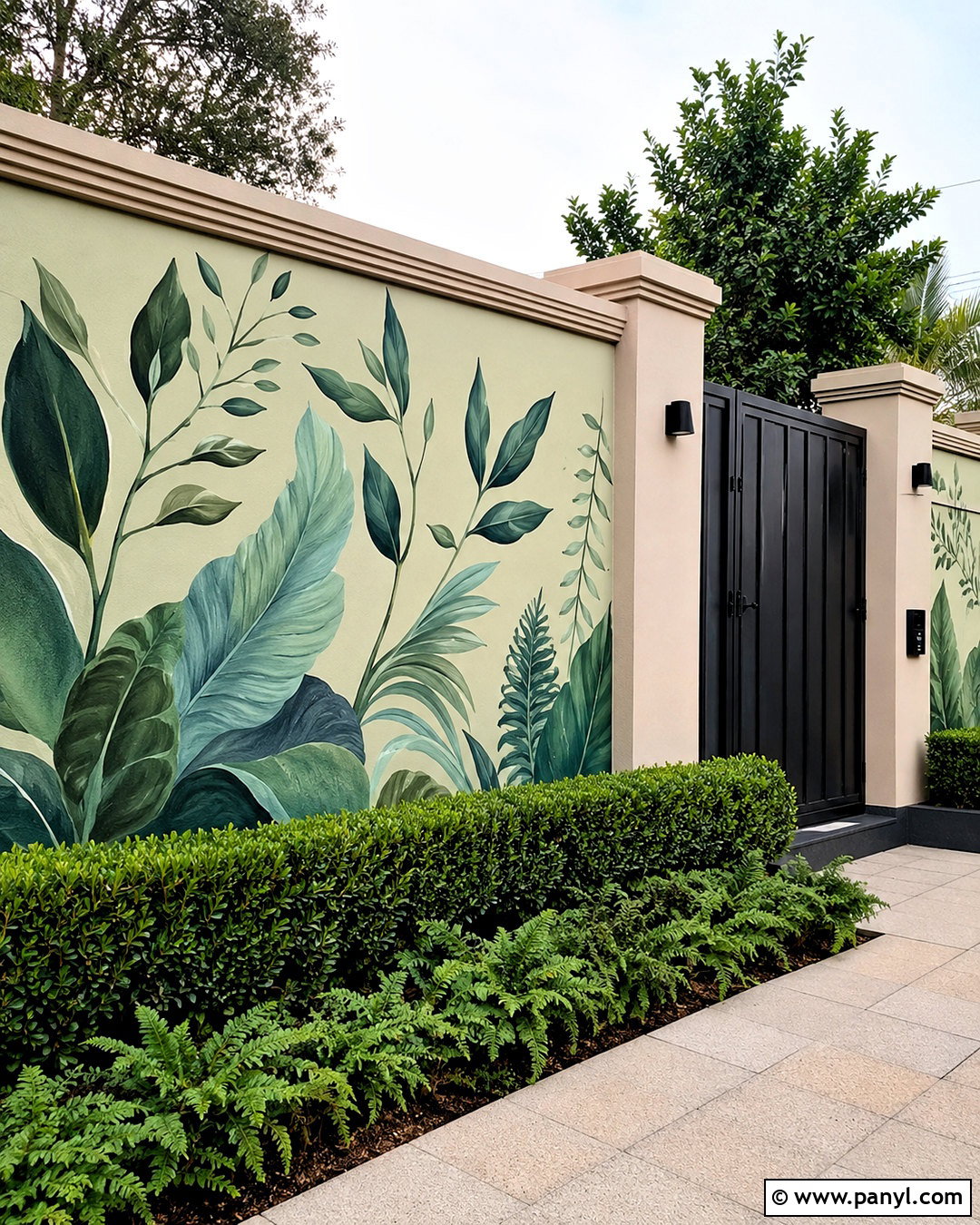 20 Compound Wall Painting Ideas for Stunning Modern Exteriors