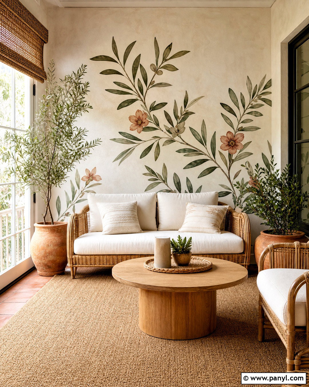 Botanical Mural Wall Paint - 20 wall paint designs