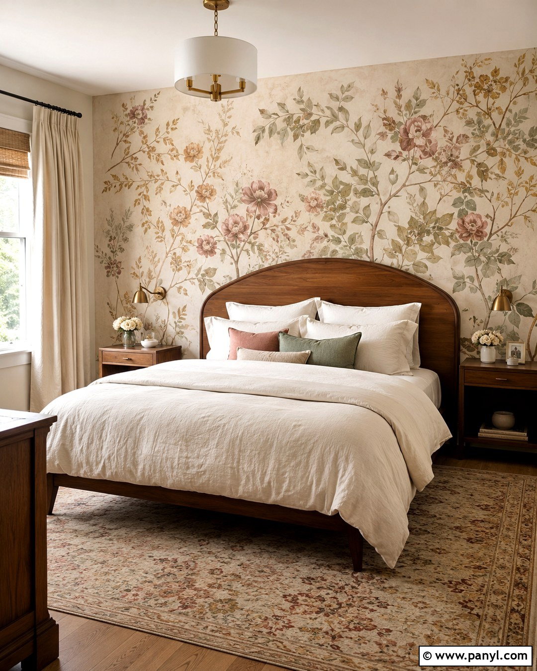 Botanical Mural Wall - 20 Beautiful Painted Walls