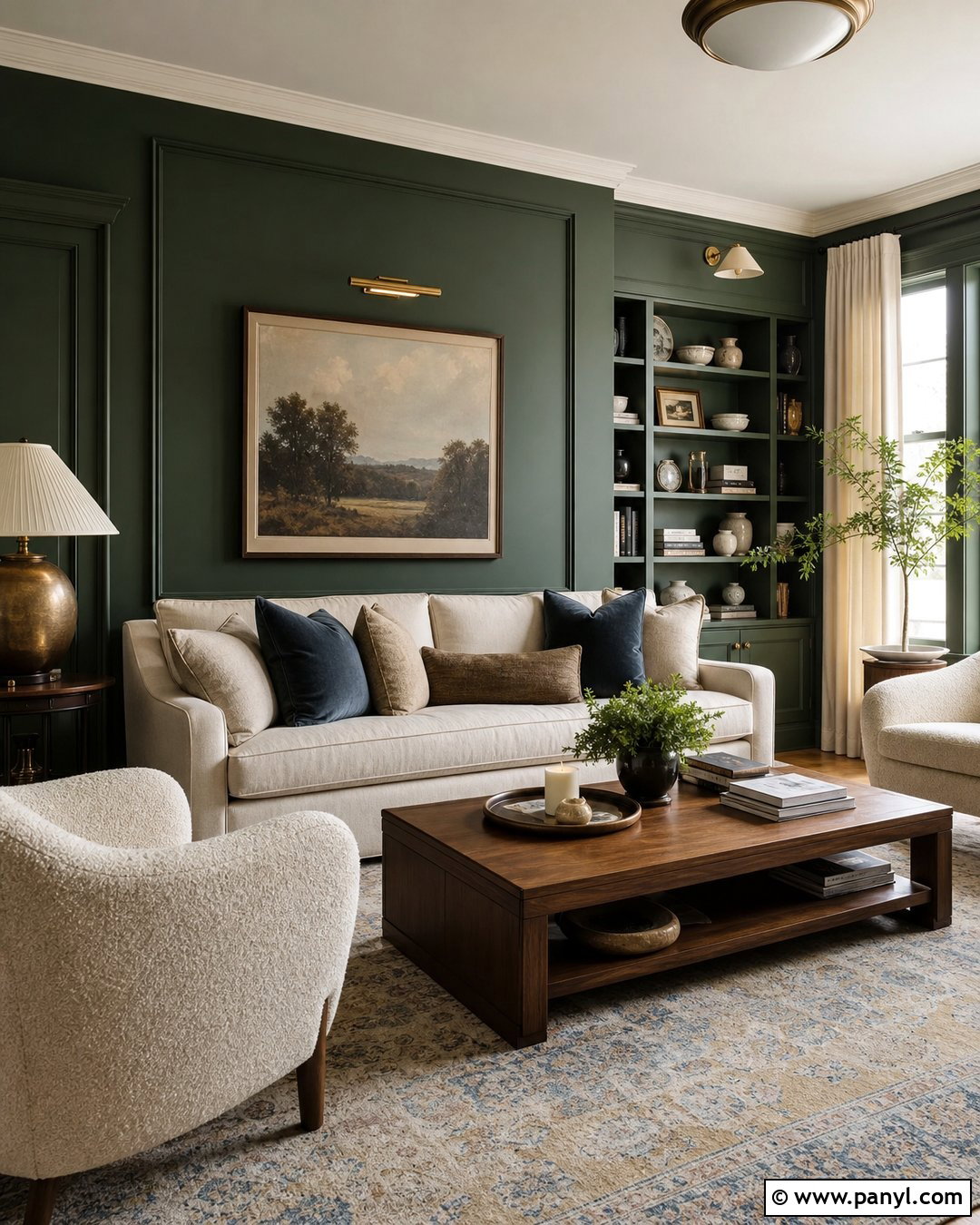 Bottle Green Wall Paint - 30 green wall paint colors