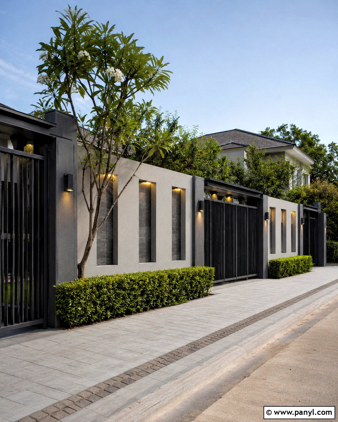 20 Boundary Wall Design Exterior Ideas for Modern Homes