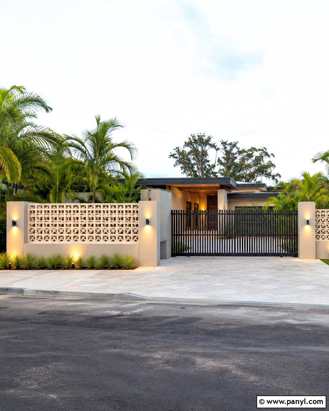 Breeze Block Compound Wall - 20 compound wall design exterior modern simple ideas