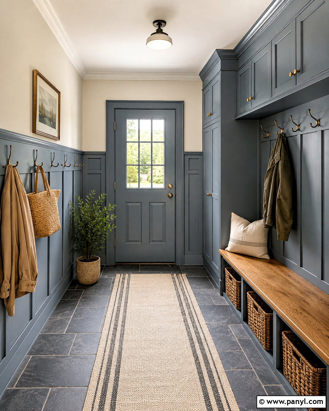 Brewster Gray Muted Blue Paint - 20 muted blue paint colors