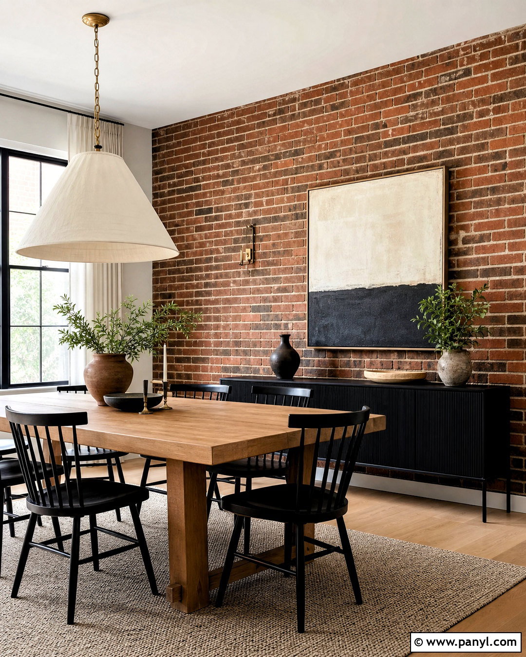 Brick Accent Wall - 20 cool accent wall ideas