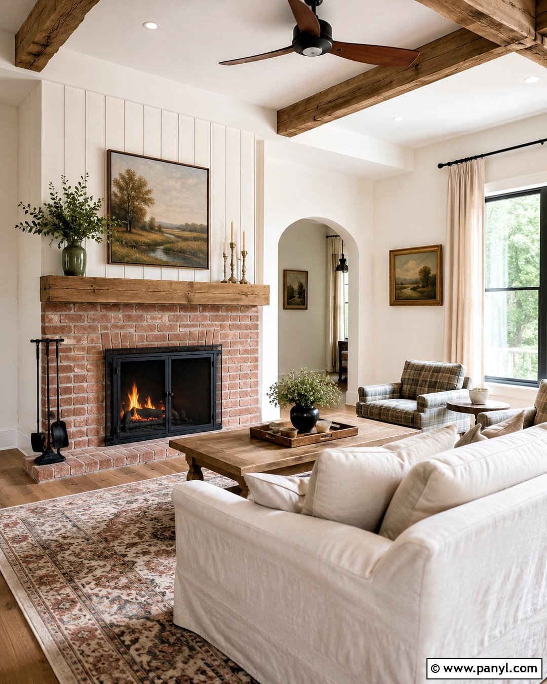 Brick And Board And Batten Fireplace Wall - 20 board and batten fireplace wall ideas