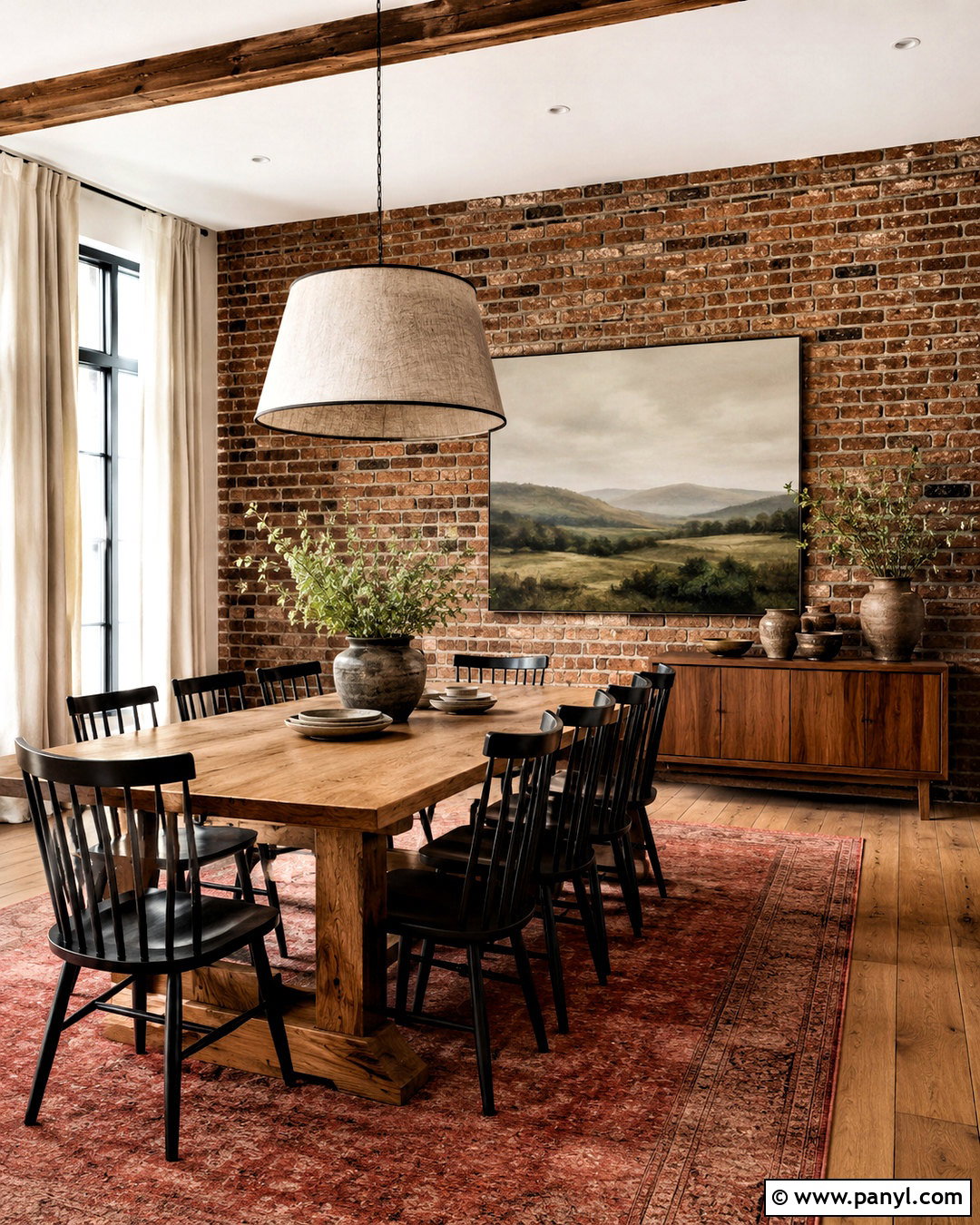 Brick Dining Room Wall - 20 brick wall examples