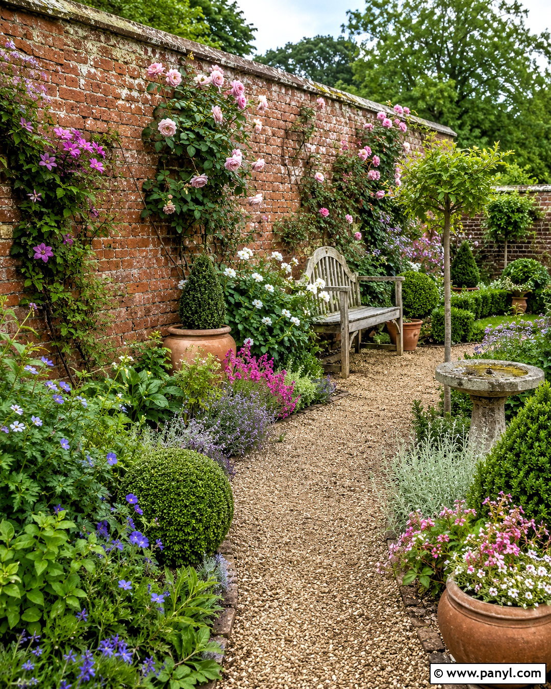 Brick Garden Wall - 20 brick wall examples