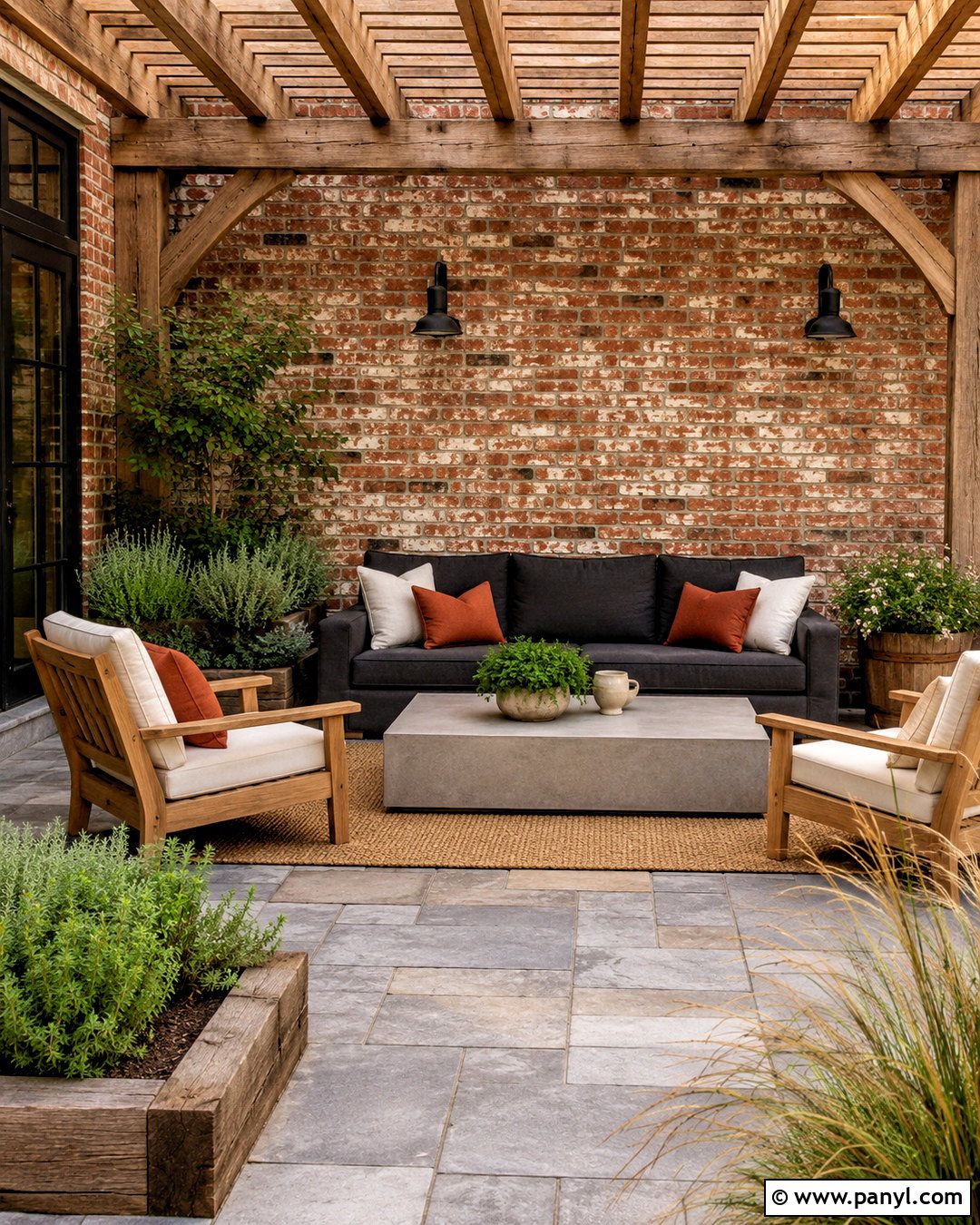 Brick Patio Wall - 20 brick wall examples