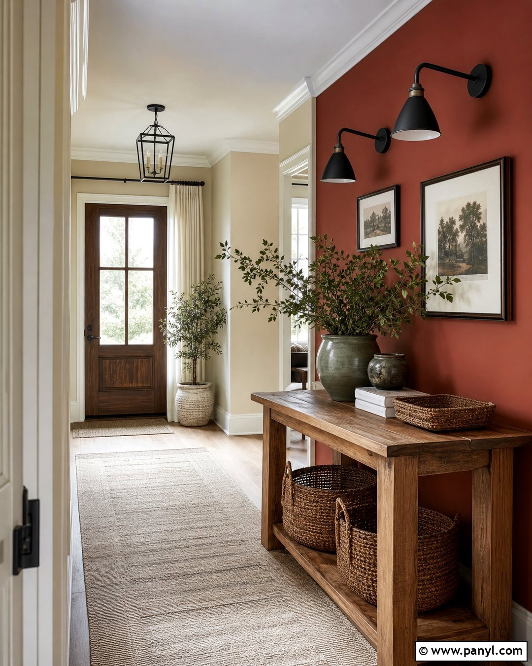 Brick Red Accent Wall - 30 Best Accent Wall Colors