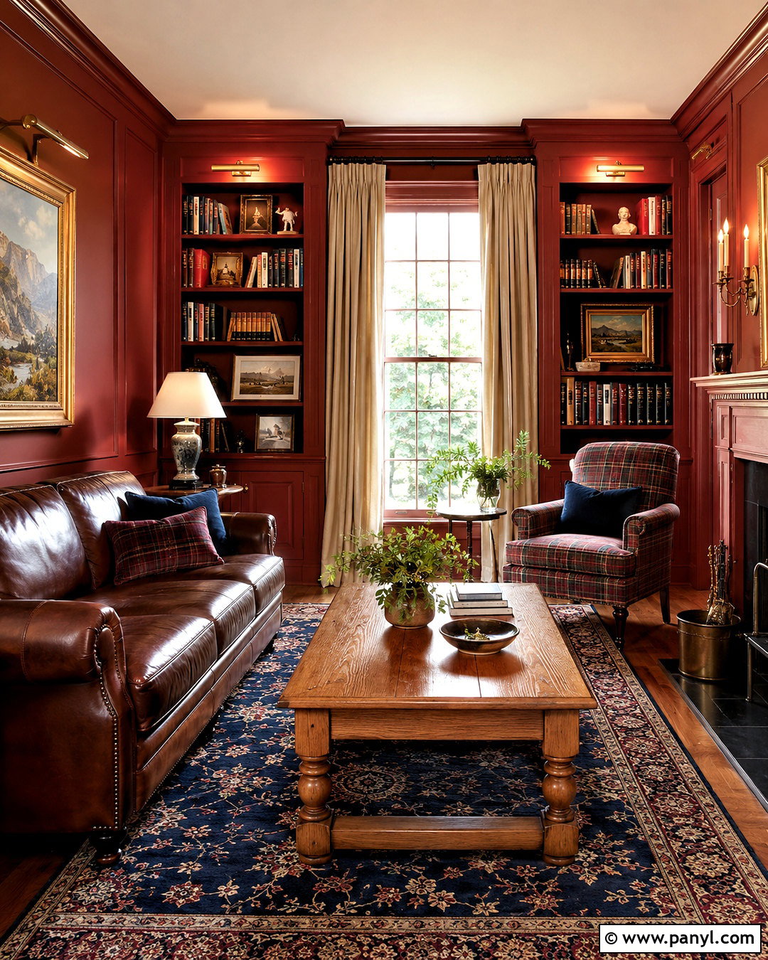 Brick Red Wall Color - 40 Aesthetic Wall Colour Ideas