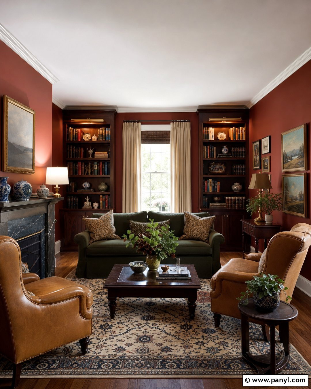 Brick Red Wall Color - 50 wall color ideas