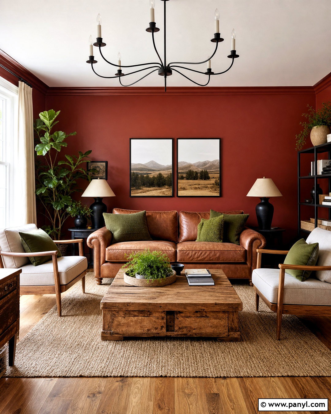 20 Red Wall Living Room Ideas for a Warm, Bold Refresh