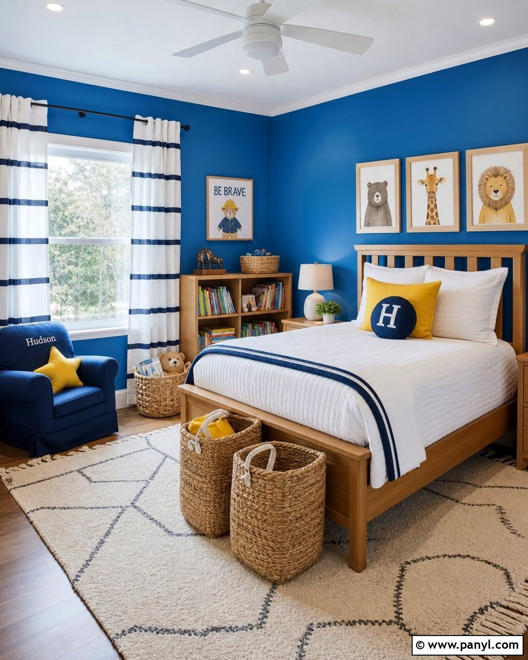 Bright Blue Kids Room Walls - 20 Bright Blue Wall Color Ideas