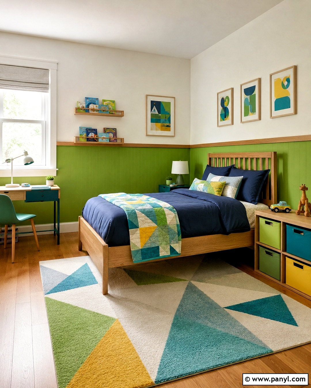 Bright Green Kids Bedroom - 20 bright green bedroom ideas