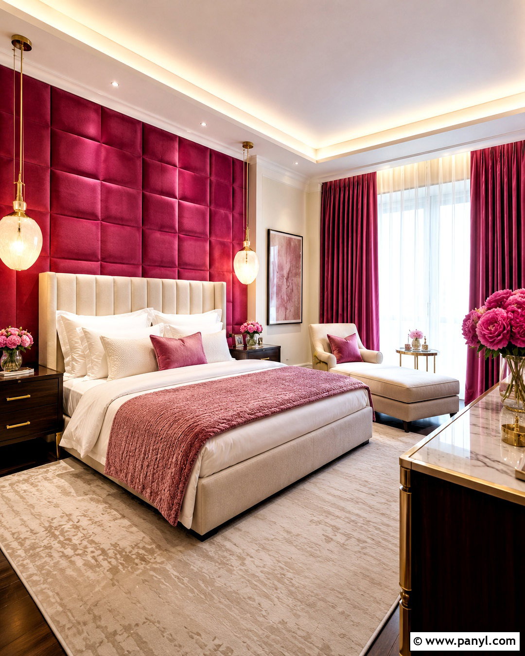 Bright Pink Guest Bedroom - 20 bright pink bedroom ideas