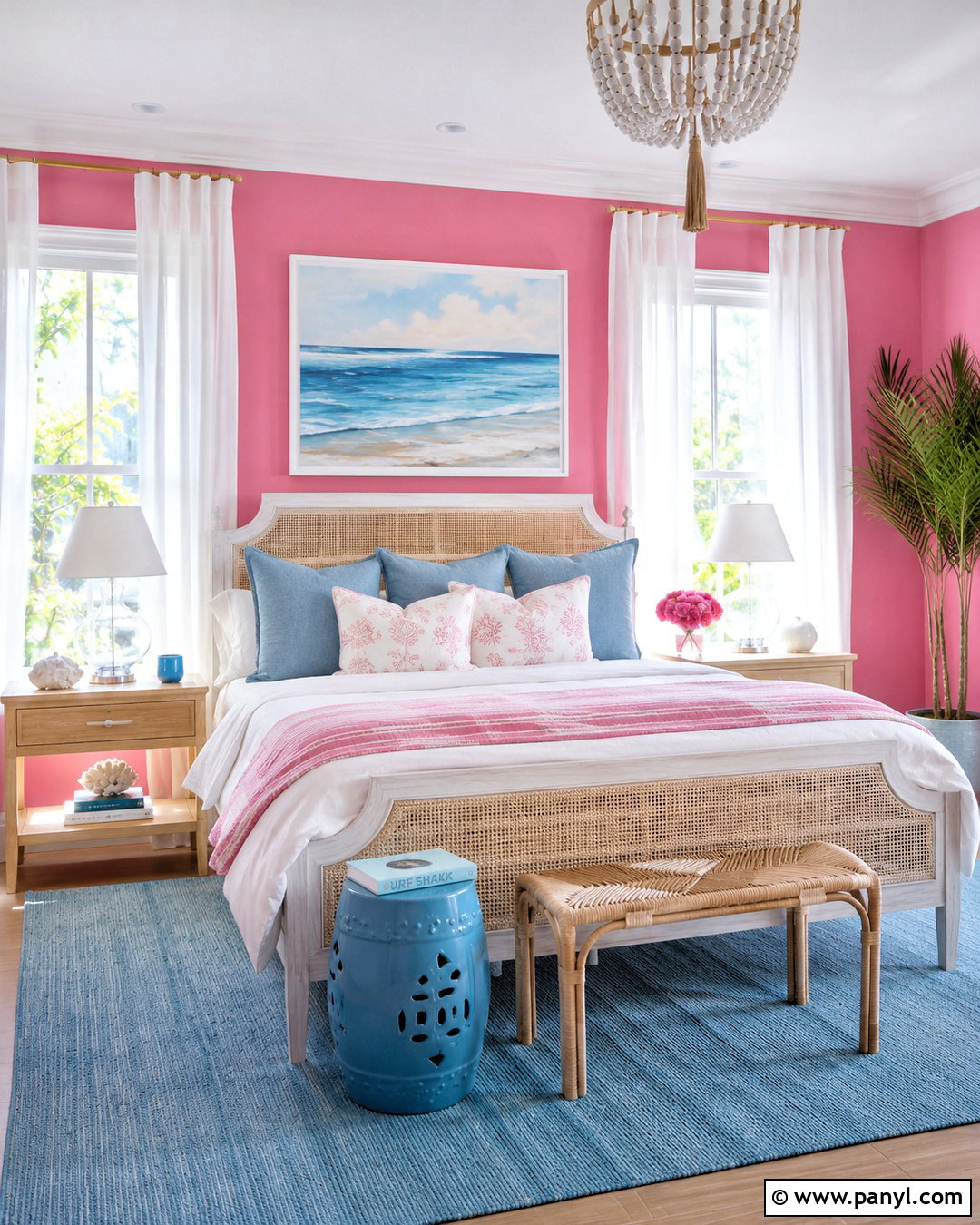 Bright Pink Maximalist Bedroom - 20 bright pink bedroom ideas
