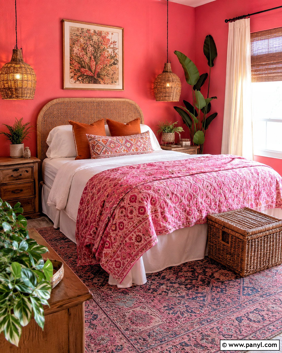 Bright Pink Rental Bedroom - 20 bright pink bedroom ideas
