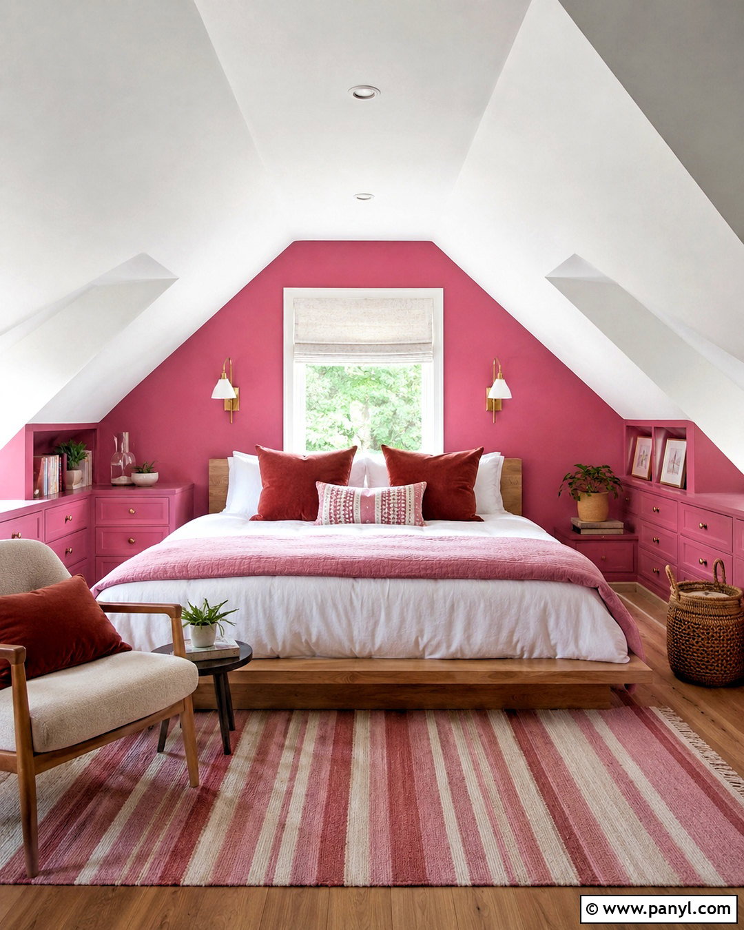 Bright Pink Small Bedroom - 20 bright pink bedroom ideas
