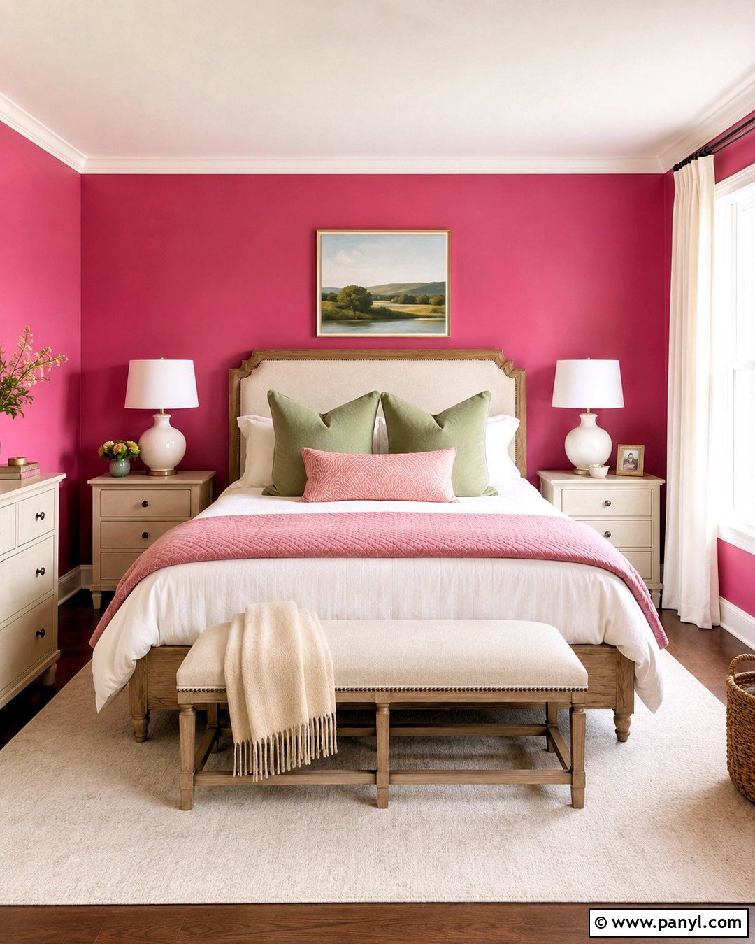 Bright Pink Teen Bedroom - 20 bright pink bedroom ideas