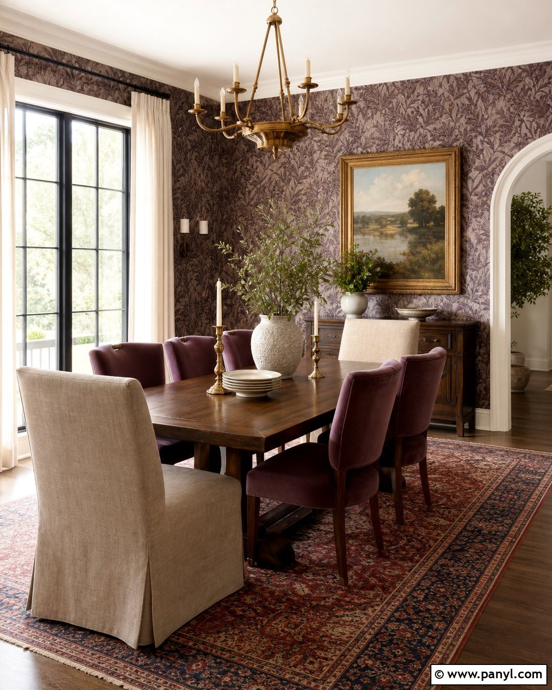 Brio Fig Wallpaper - 20 Sister Parish Wallpaper Colors
