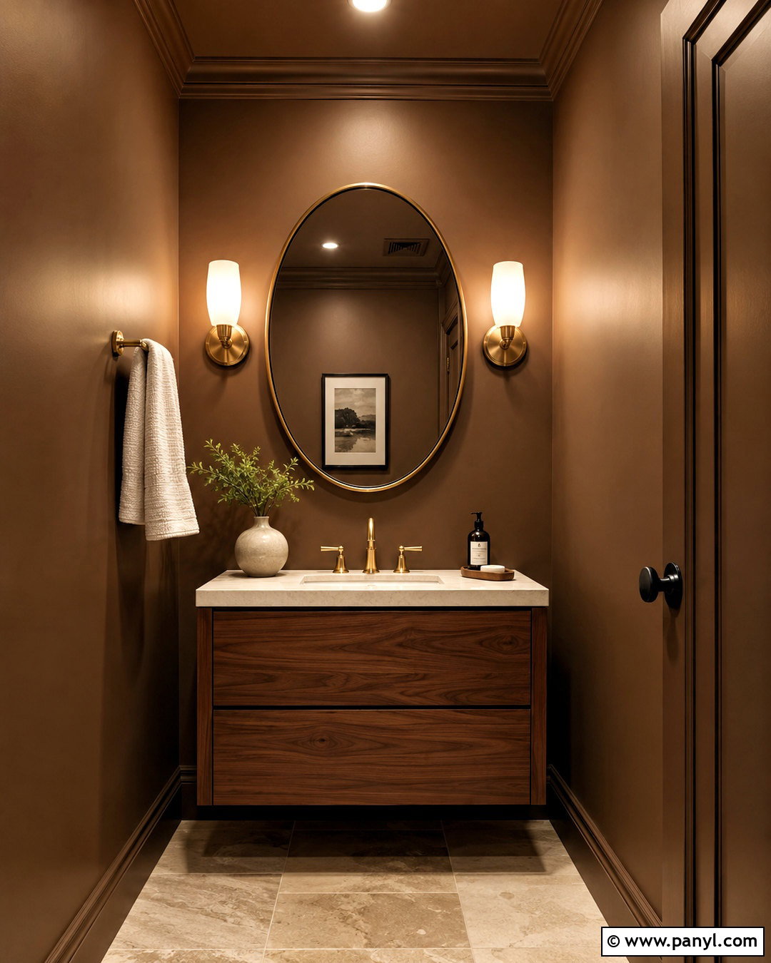 Bronze Brown Wall Color - 20 Warm Earthy Wall Color Ideas