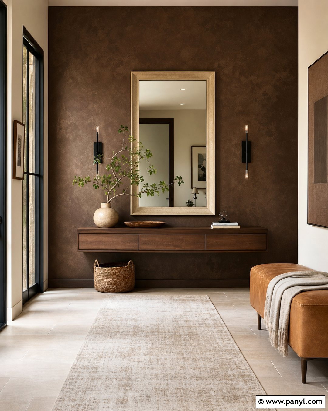 Bronze Entryway Wall Texture - 50 wall colour texture ideas