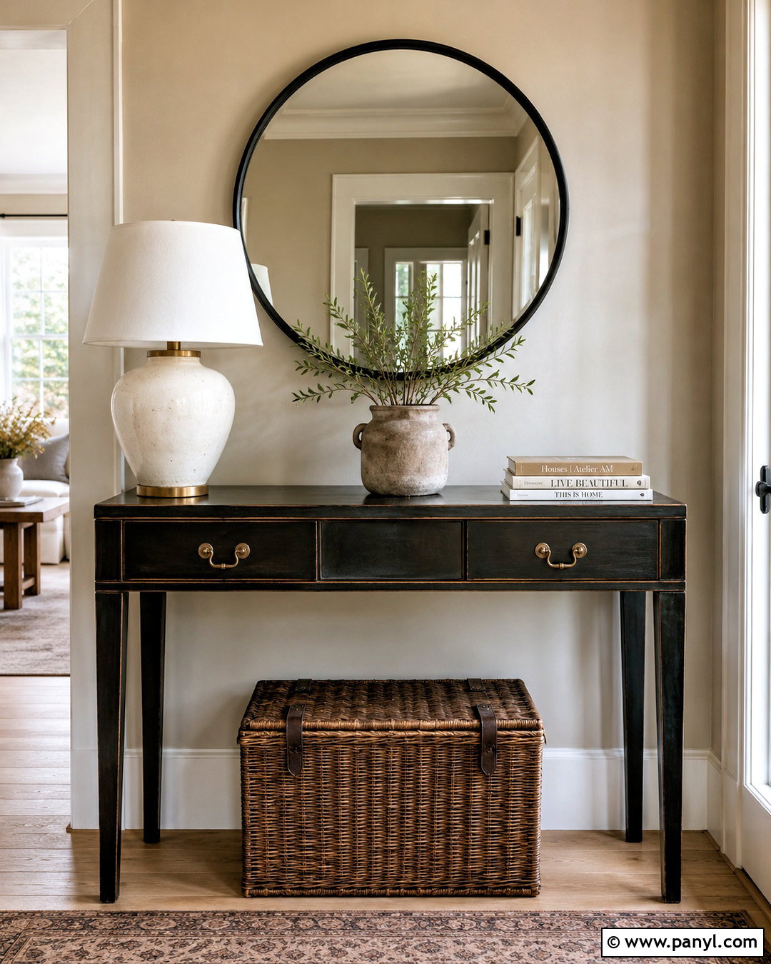 Bronze Patina Paint Console Table - 20 patina paint ideas